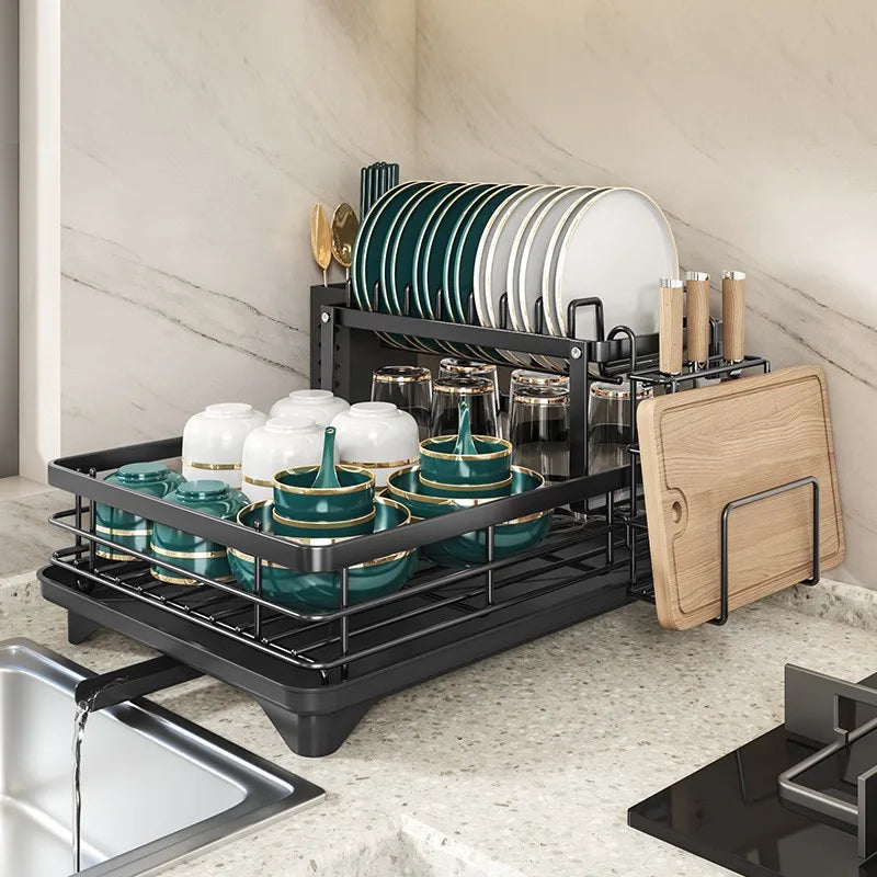 2-Tier Dish Rack