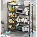 5-Tier Rolling Kitchen Rack