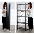 Foldable 4-Tier Shelf
