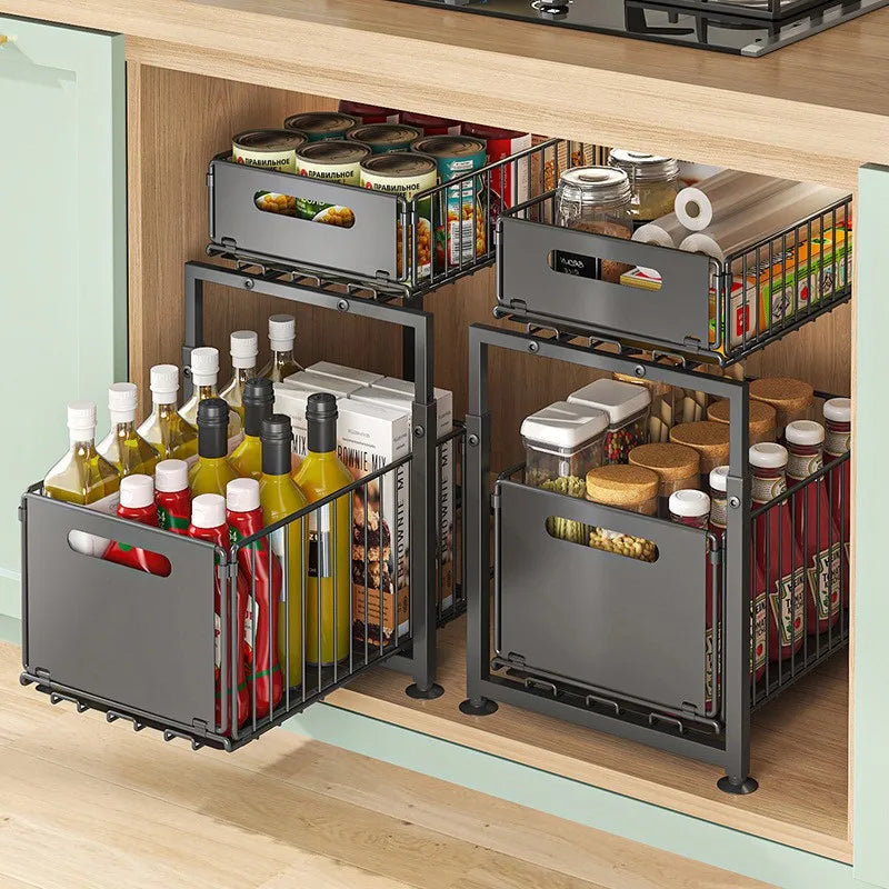 Heavy-Duty Under-Sink Organizer