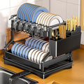 Large Capacity 2-Tier Dish Rack
