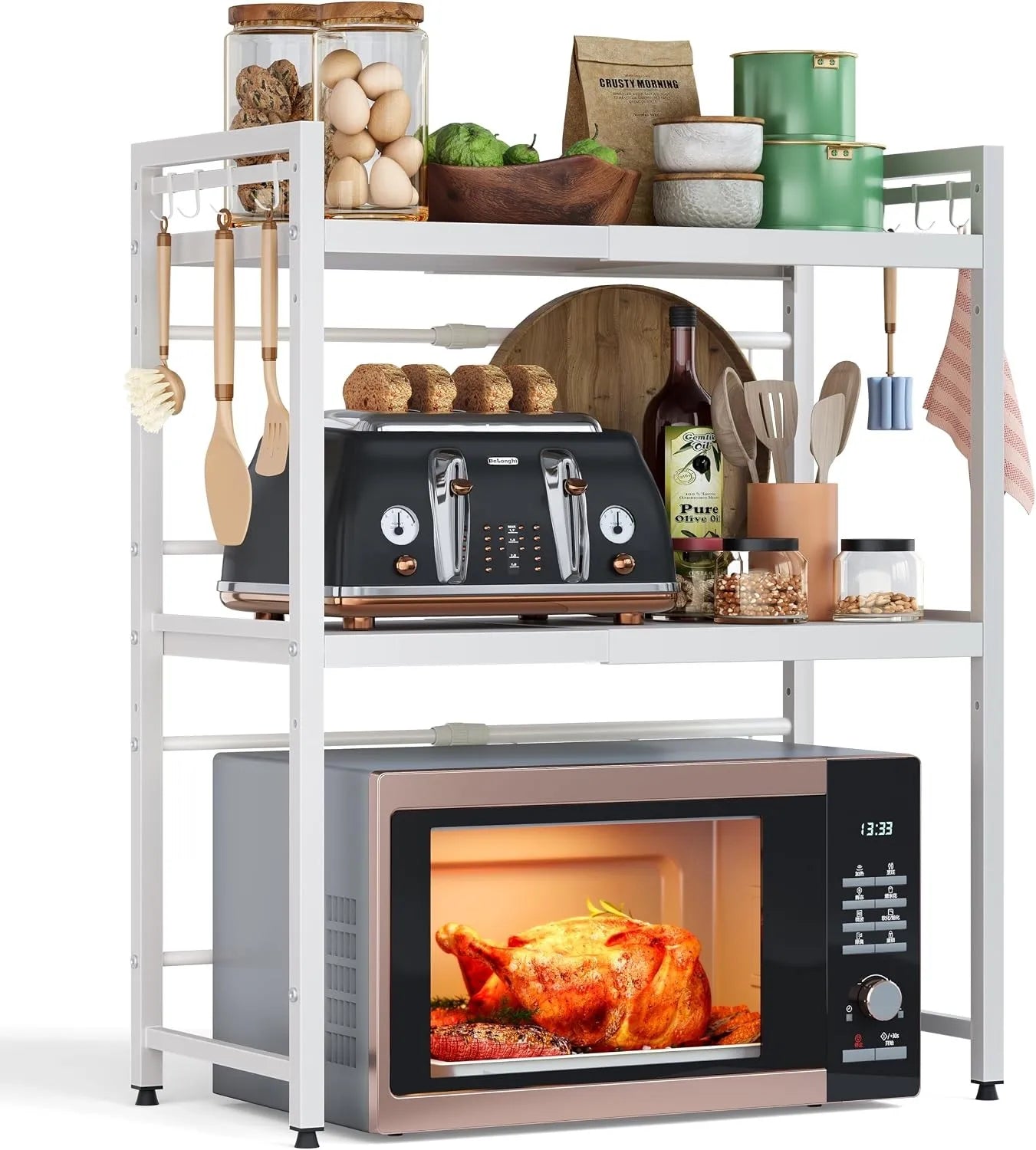 Large Microwave Shelf