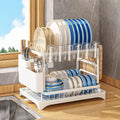 White Dish Drying Rack